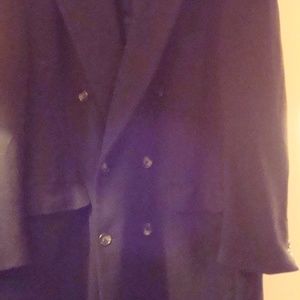 Vintage Christian Dior Men's Wool Trench Coat